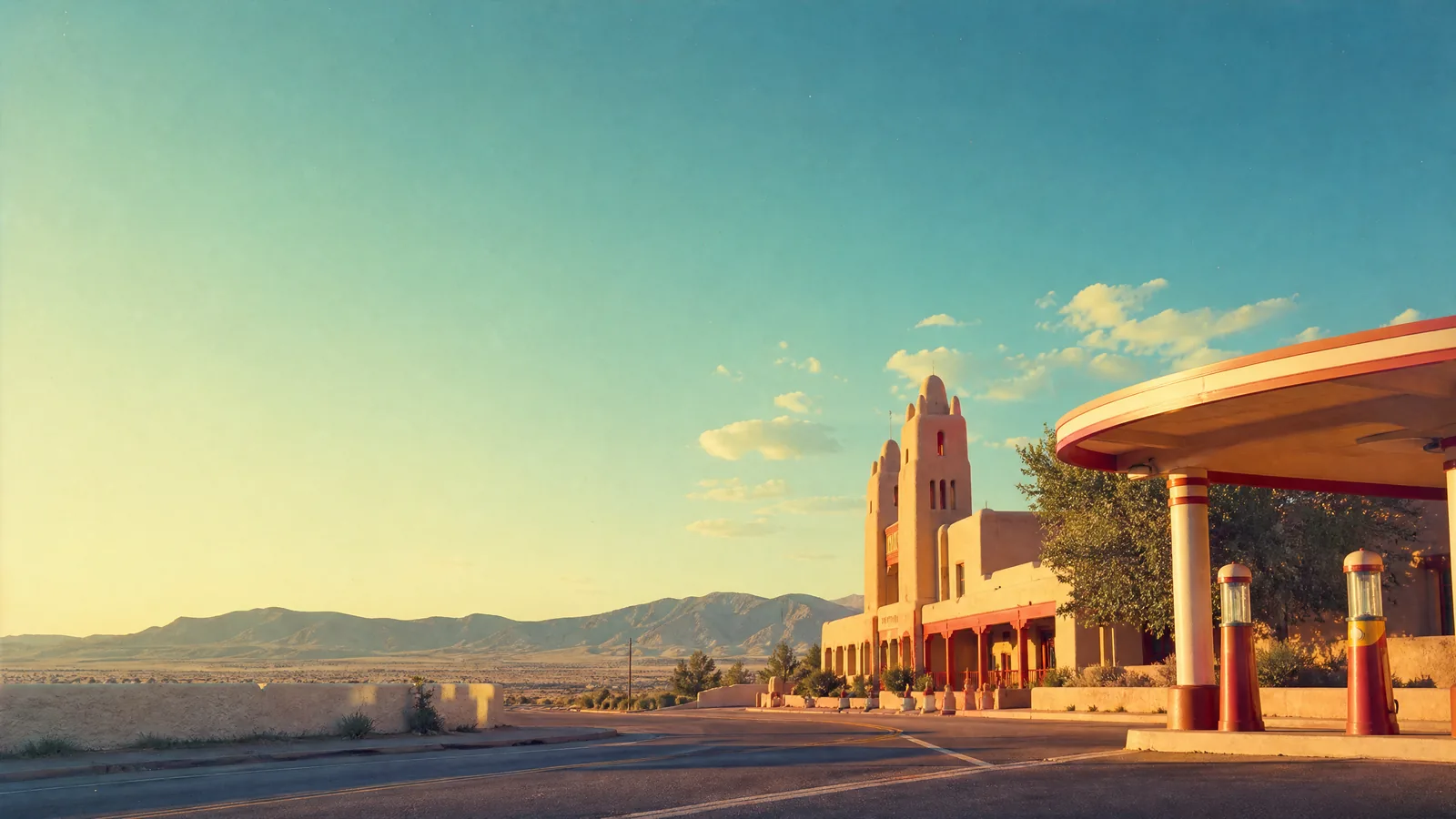 New Mexico im Americana-Stil