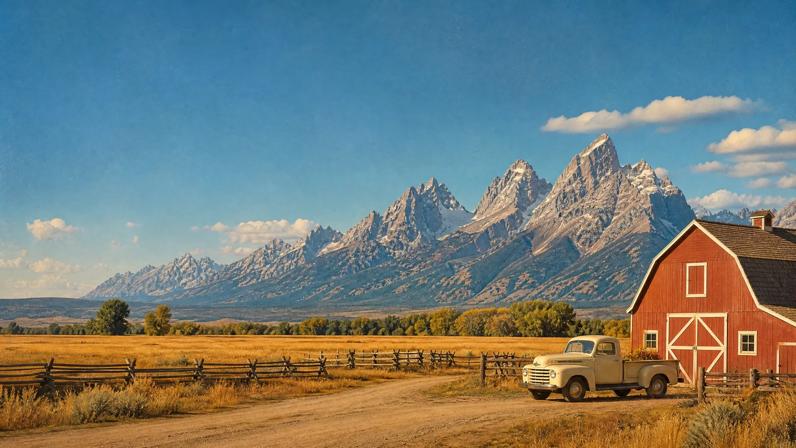Wyoming im Americana-Stil