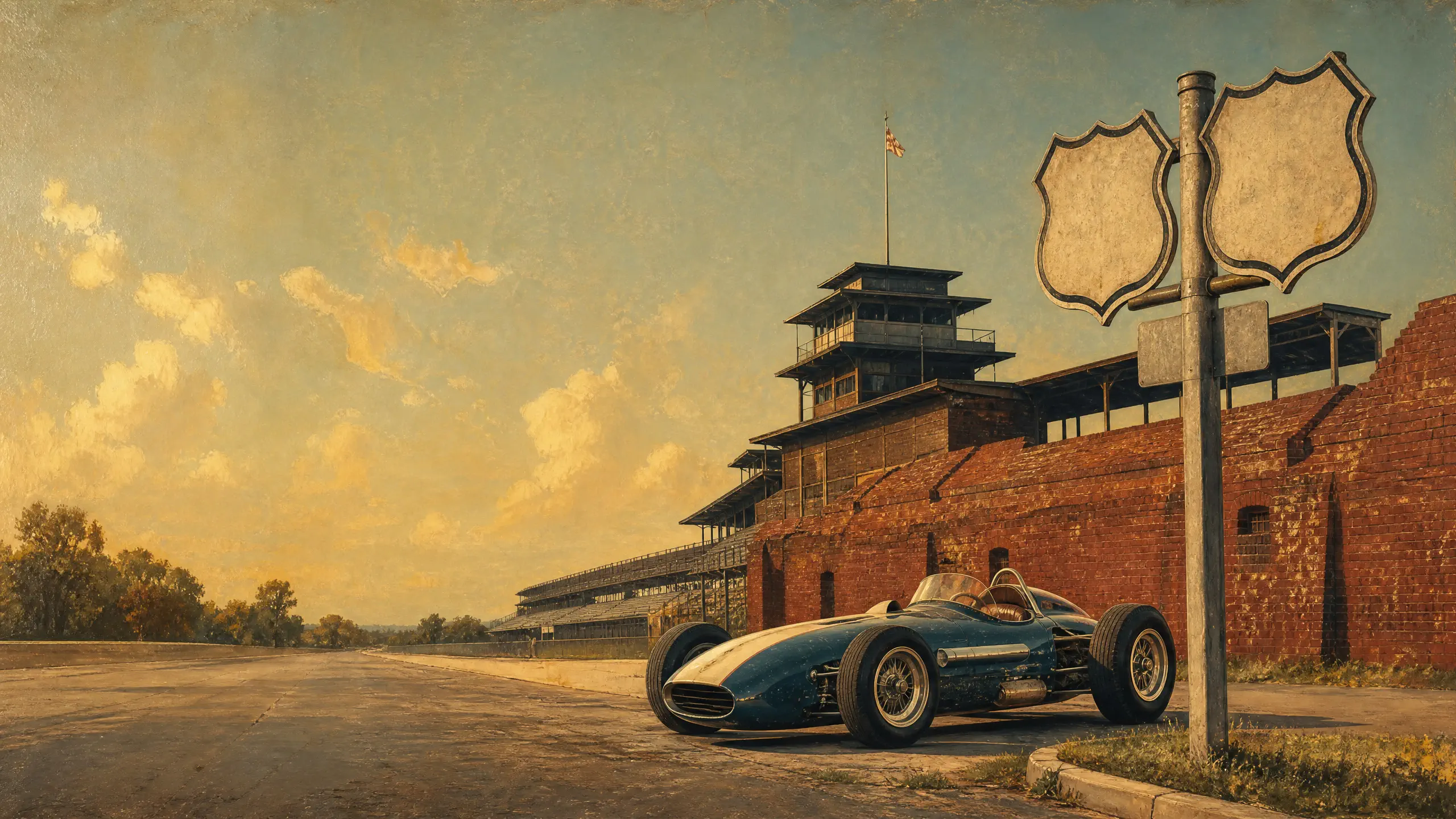 Indiana im Americana-Stil